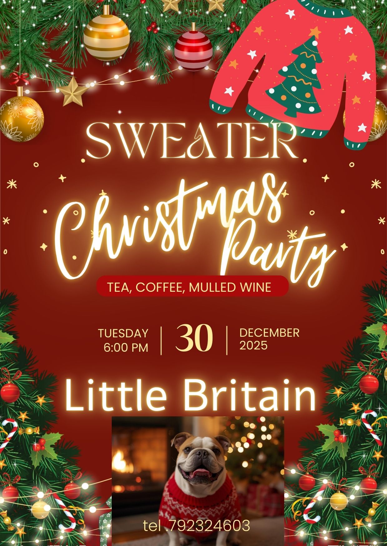 Christmas Party 30th December